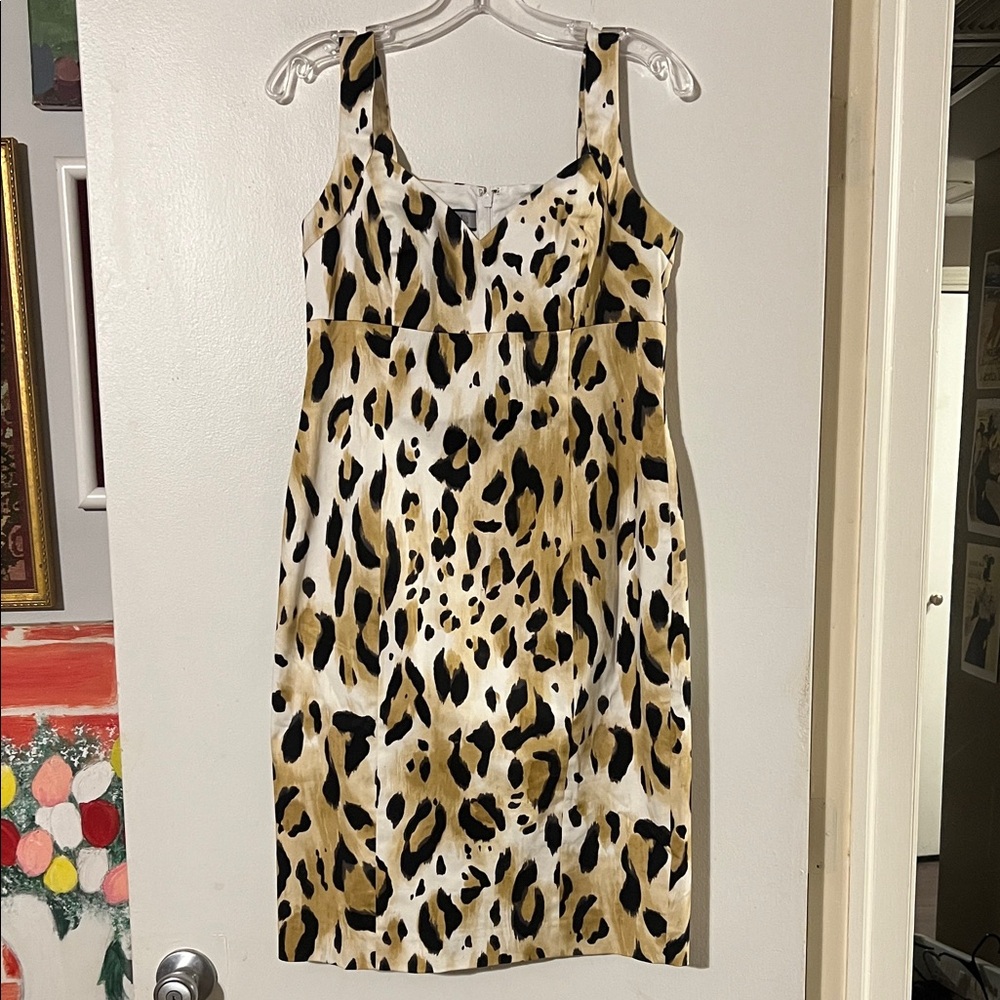 Anne Klein sleeveless dress fully lined hidden back zipper